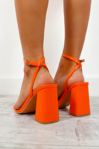 What The Heel - Orange Heels