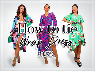 How to tie a wrap dress - a step by step guide - DLSB