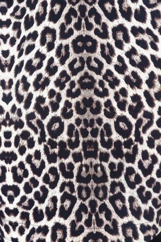 Don't Collar Me - Beige Leopard Print Jacket