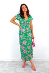 Floral To See - Green Pink Floral