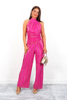 Halter Ego - Fuchsia Gold