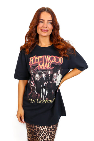 I'm With The Band - Black Gold Fleetwood Mac Licensed T-Shirt