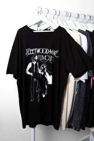I'm With The Band - Black White Fleetwood Mac Licensed T-Shirt