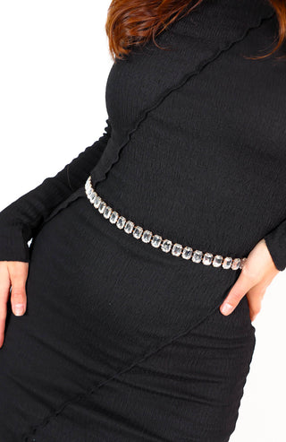 Jewels Are Forever - Silver Jewelled Belt