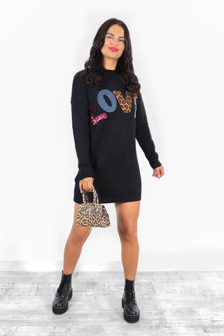 Love Potion - Love Knitted Jumper Dress