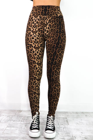 Lucky Leopard - Leopard Stretch Leggings