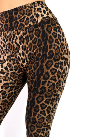 Lucky Leopard - Leopard Stretch Leggings