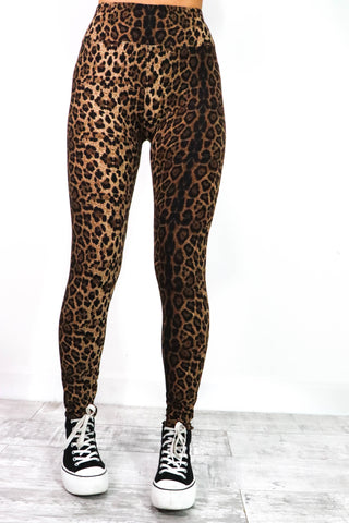 Lucky Leopard - Leopard Stretch Leggings