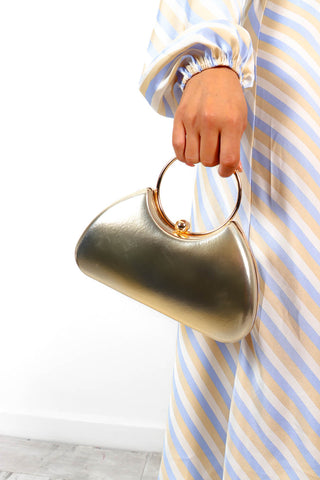Share Your Sparkle - Gold Hard Case Handbag