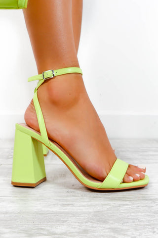 What The Heel - Lime Heels