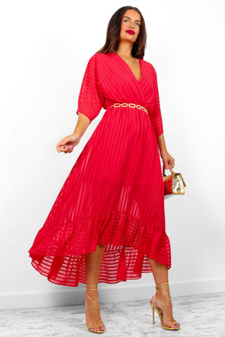 Dolce Vita - Red Midi Dress