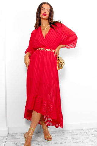 Dolce Vita - Red Midi Dress