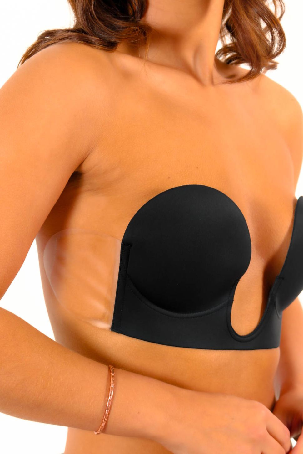 The Party Bra - Stick on Bra - A to G Cup - Ultra Sticky for Maximum Hold :  : Clothing, Shoes & Accessories