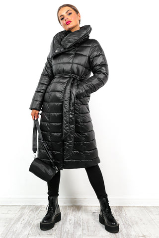 Undercover - Black Long Puffer Coat