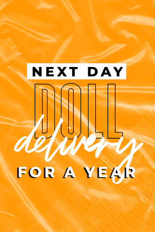 DLSB Doll Delivery - Unlimited Next Day Delivery For 1 Year